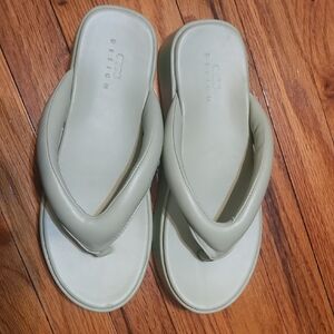 ASOS Green Sandals with Seamless Design